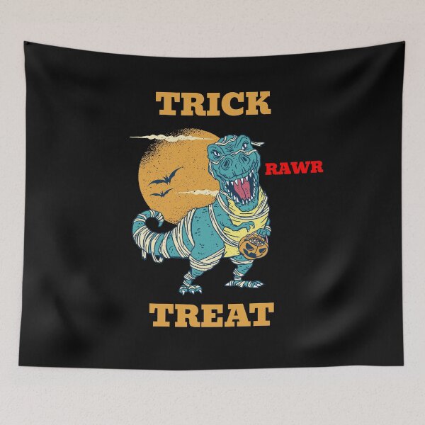 Item preview, Trick Rawr Treat T-Rex designed and sold by The Jackalope.