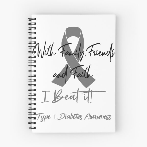Item preview, Type 1 Diabetes Warrior - With Family, Friends, and Faith - I BEAT IT! designed and sold by Robbsyn.