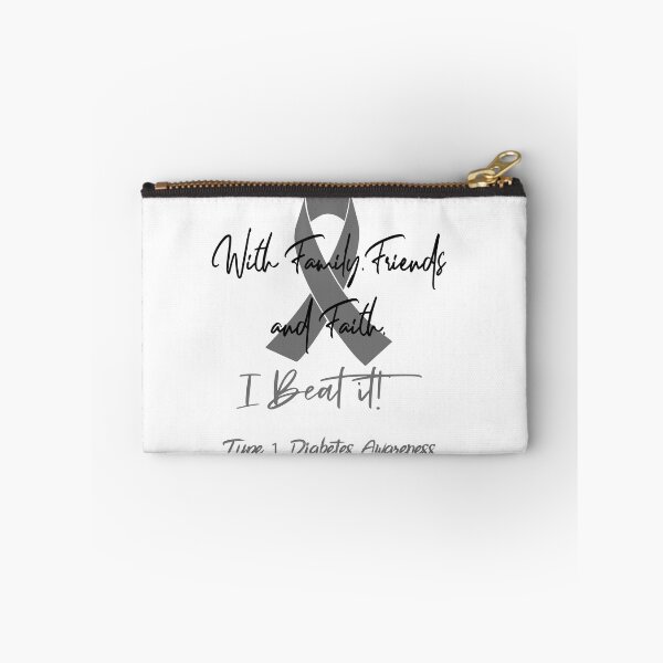Item preview, Type 1 Diabetes Warrior - With Family, Friends, and Faith - I BEAT IT! designed and sold by Robbsyn.