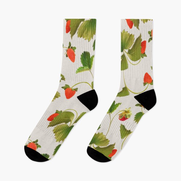 Item preview, Summer strawberries pattern designed and sold by juliaemelian.