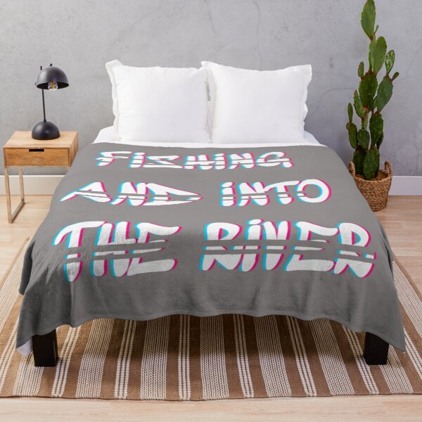 Item preview, fishing and into the river i go to lose my mind and find my soul designed and sold by byrne-ma.