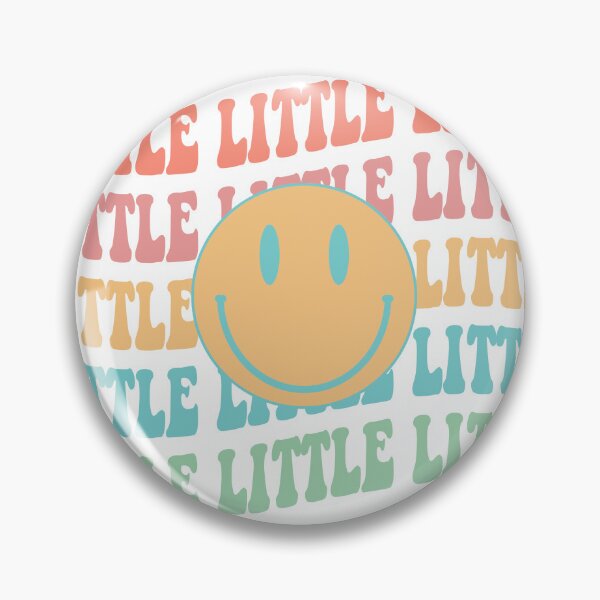 Item preview, Little retro happy face, Little big reveal college sorority bid day  designed and sold by bigraydesigns.