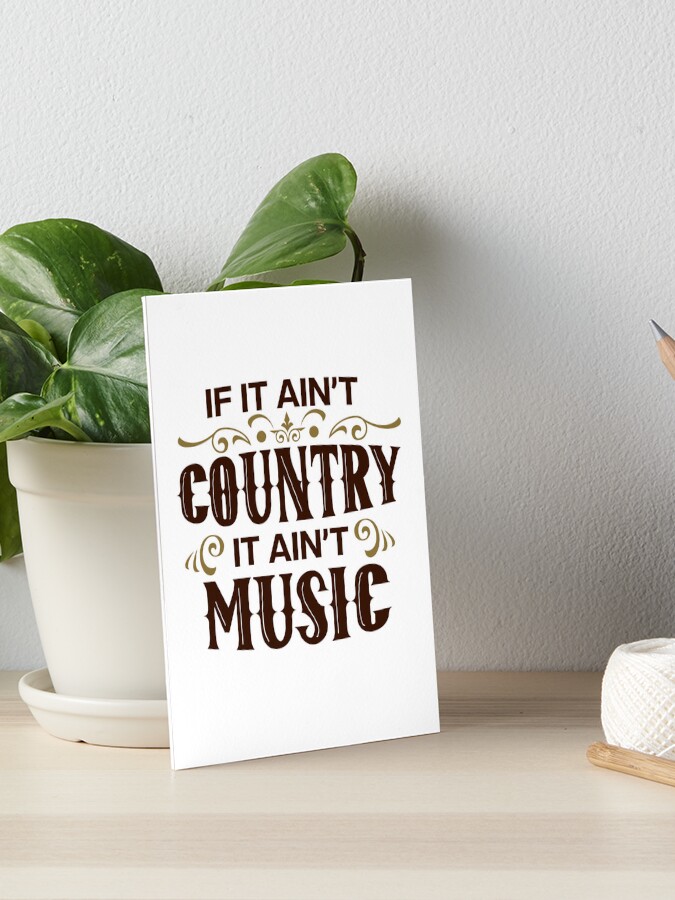 Christmas Gifts Gifts For Country Music Lovers If It Ain't Country