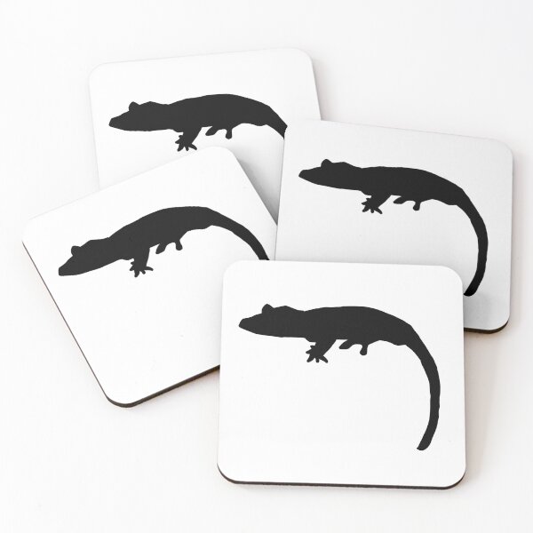 Item preview, Crested gecko silhouette  designed and sold by LeahcarsArt.