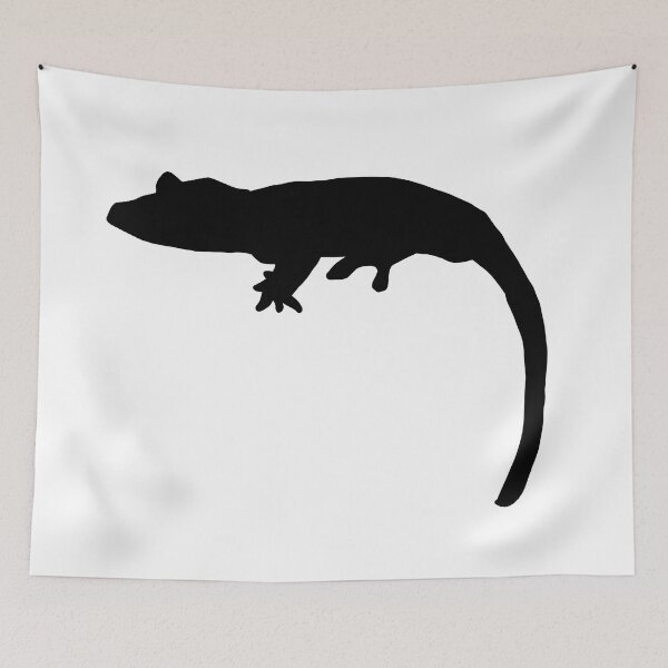 Item preview, Crested gecko silhouette  designed and sold by LeahcarsArt.