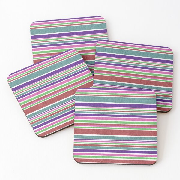 Item preview, Horizontal Multicolor Stripes designed and sold by OutcastBrain.