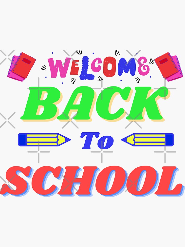 back to school 2023" Sticker for Sale by Redbubble