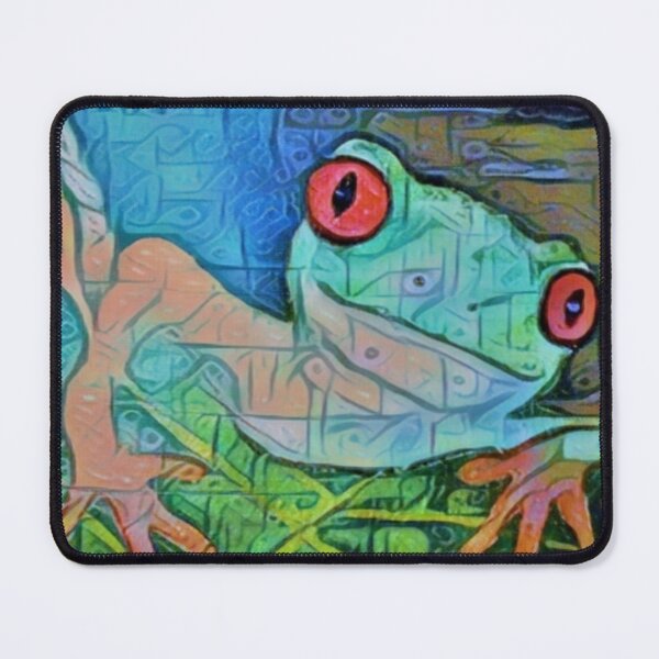 Item preview, GREEN TREE FROG designed and sold by lindosilks.