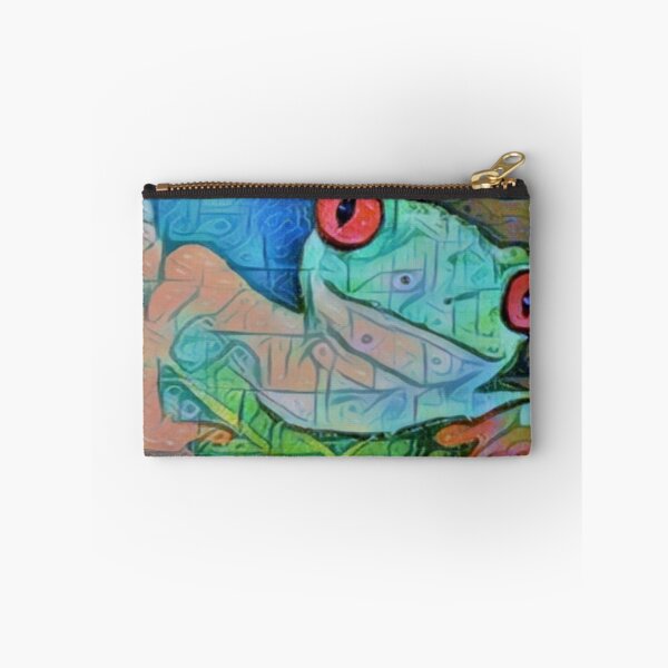 Item preview, GREEN TREE FROG designed and sold by lindosilks.