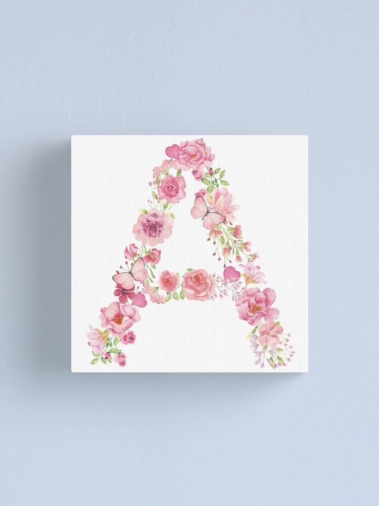 Spring's in Bloom- Monogram Floral Letter