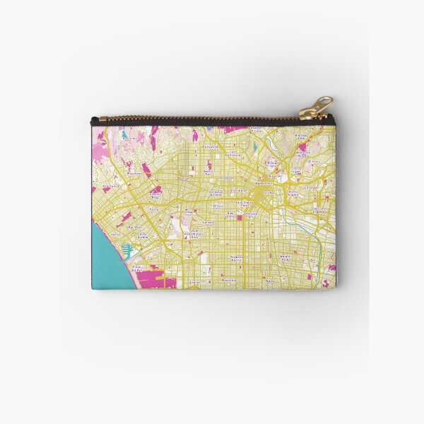 Item preview, Los Angeles Map - Cotton Candy designed and sold by bheberer.