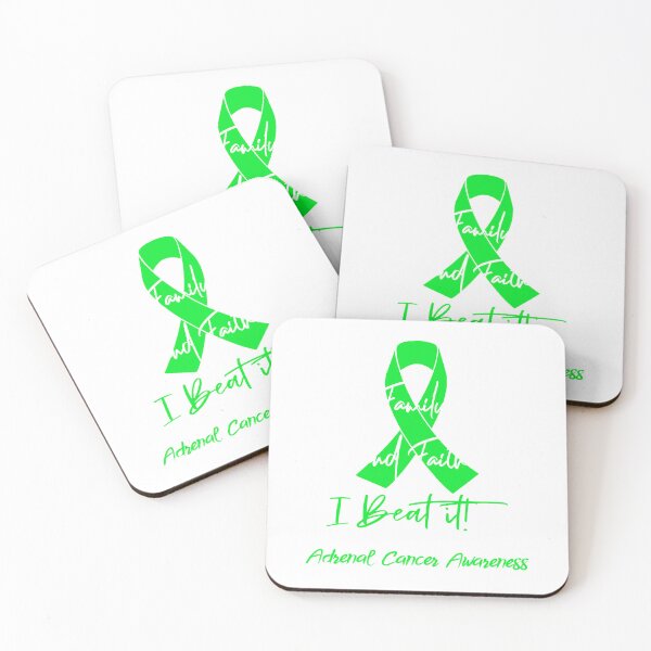 Item preview, Adrenal Cancer Warrior - With Family, Friends, and Faith - I BEAT IT! designed and sold by Robbsyn.