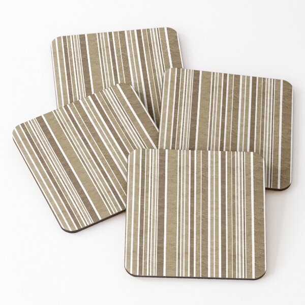 Item preview, Vertical Brown Stripes designed and sold by OutcastBrain.