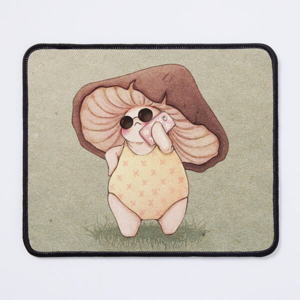 Item preview, Beach Mushroom on the Phone  designed and sold by Fairydrop.