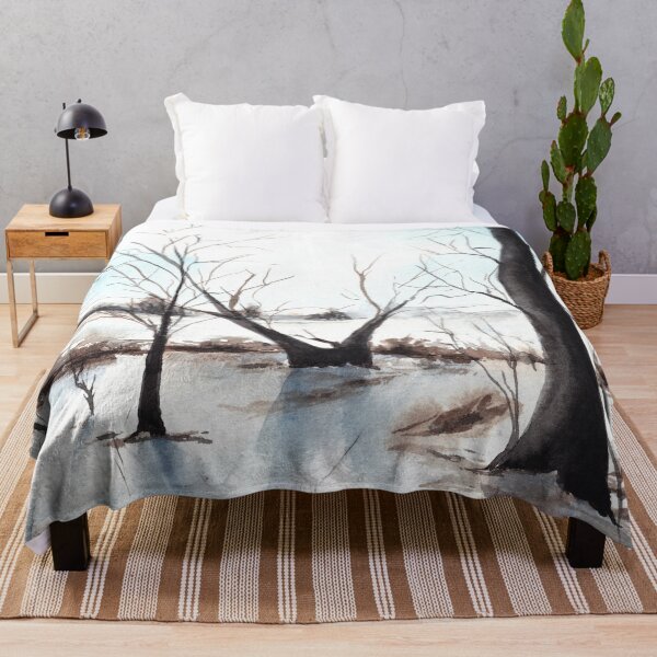 Item preview, winter near the river designed and sold by Édith Provost.