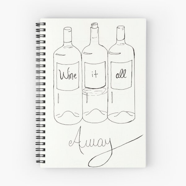 Item preview, Wine it all away designed and sold by Cat-Art-Sis.