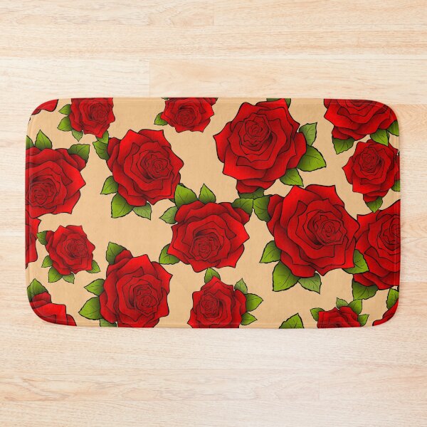 Item preview, Red Roses Pattern, Floral Artwork designed and sold by Clothingspot.