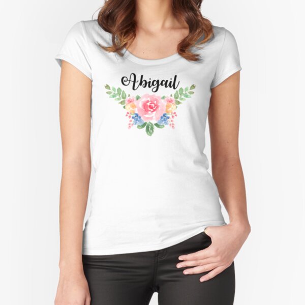 Abigail Fitted Scoop T-Shirt