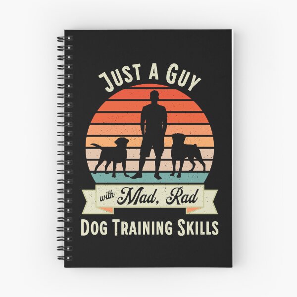 Item preview, Mad Rad Dog Training Skills | Retro Dog Trainer Design with Lab, Rottweiler and Vintage Sunset designed and sold by arlutai.