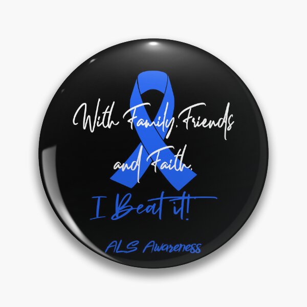 Item preview, ALS Warrior - With Family, Friends, and Faith - I BEAT IT! designed and sold by Robbsyn.