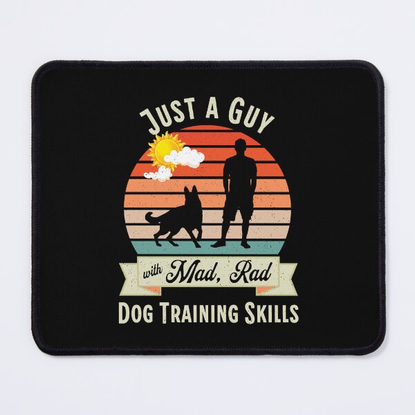 Item preview, Mad Rad Dog Training Skills | Retro Dog Trainer Design with German Shepherd and Vintage Sunset  designed and sold by arlutai.