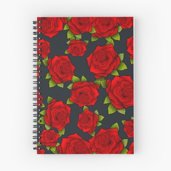 Item preview, Red Roses Pattern, Floral Artwork, Dark Background designed and sold by Clothingspot.
