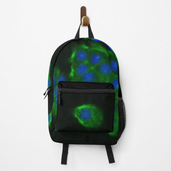 Item preview, Neon green cells and blue nuclei designed and sold by ArtByScience.