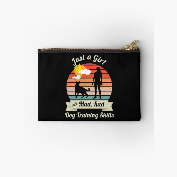 Item preview, Mad Rad Dog Training Skills | Retro Dog Trainer Design with German Shepherd and Vintage Sunset  designed and sold by arlutai.