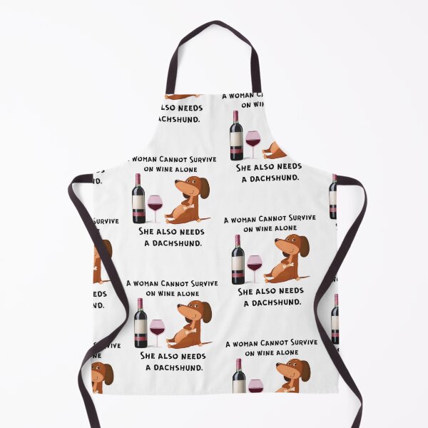 Item preview, Dacshund and Wine designed and sold by speakupandshine.