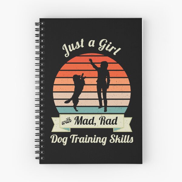 Item preview, Mad Rad Dog Training Skills | Retro Dog Trainer Design with Golden Retriever and Vintage Sunset   designed and sold by arlutai.