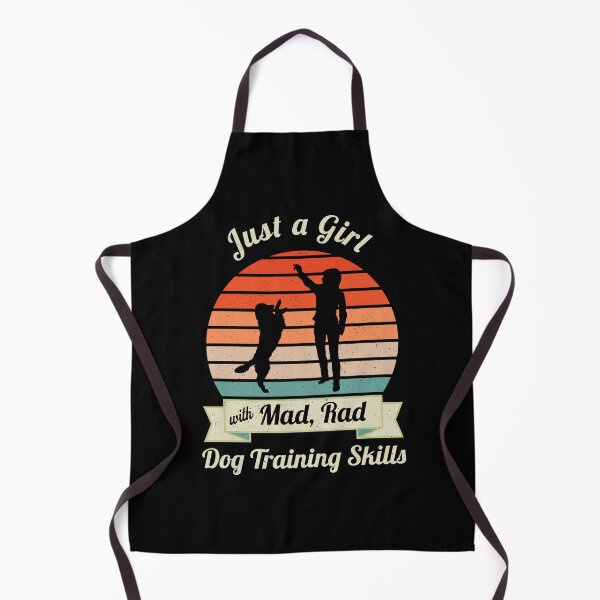 Item preview, Mad Rad Dog Training Skills | Retro Dog Trainer Design with Golden Retriever and Vintage Sunset designed and sold by arlutai.