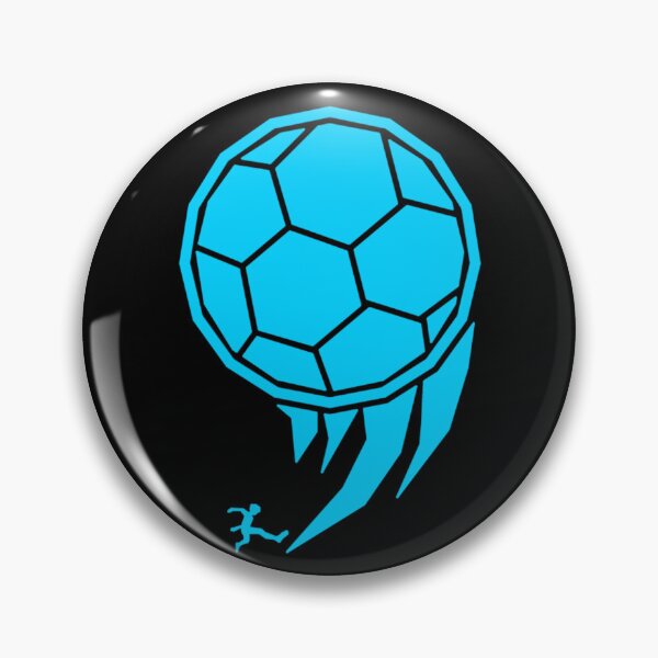 Item preview, Soccer Team Futbol Blue Ball designed and sold by the Zarock Shop.