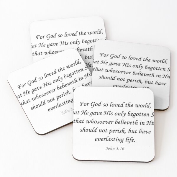 Item preview, John 3:16 designed and sold by Eliam Toto.