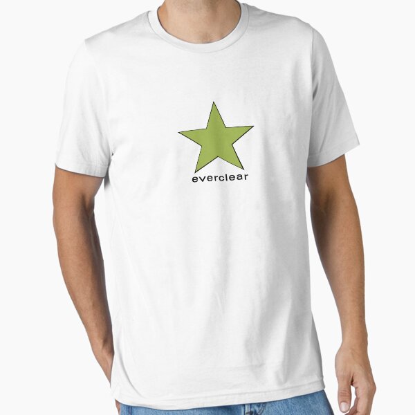 Artikel-Vorschau von Everclear weißes blassgrünes Sternendesign, designt und verkauft von ShopBensNook.