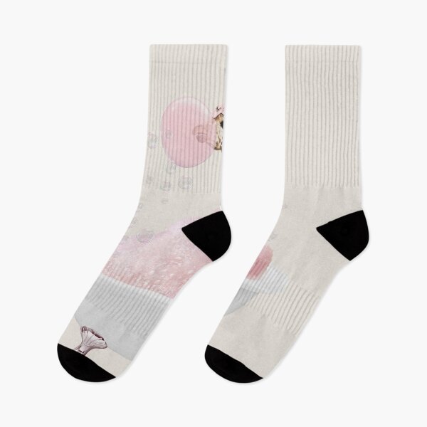 Item preview, Giraffe in bath Pink foam designed and sold by juliaemelian.