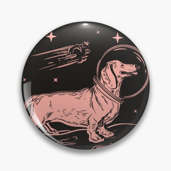 Item preview, Dachshund in space designed and sold by PrintLess-77.