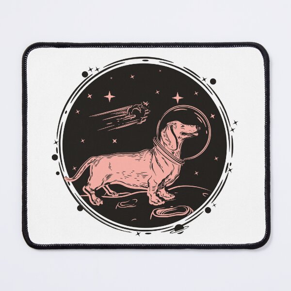 Item preview, Dachshund in space designed and sold by PrintLess-77.