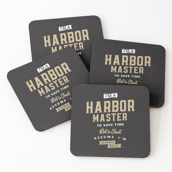 Item preview, Harbor Master Job Occupation Birthday Worker designed and sold by cidolopez.