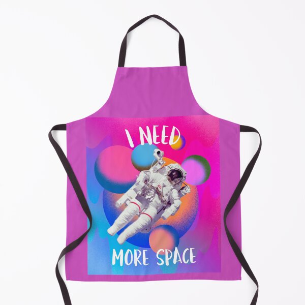 Item preview, I Need More Space Astronaut  designed and sold by ArtMeetsPizza.