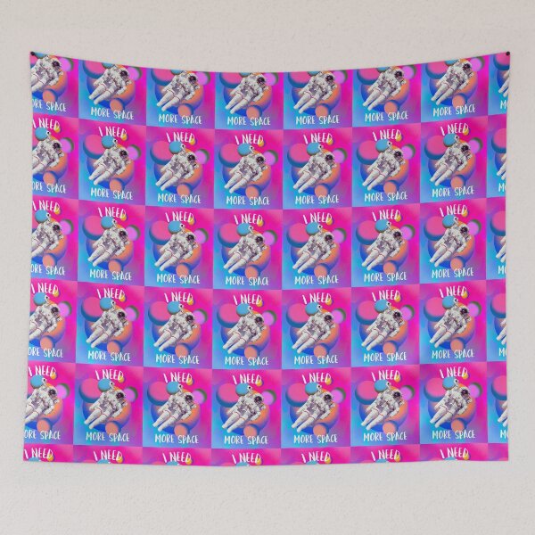 Item preview, I Need More Space Astronaut  designed and sold by ArtMeetsPizza.