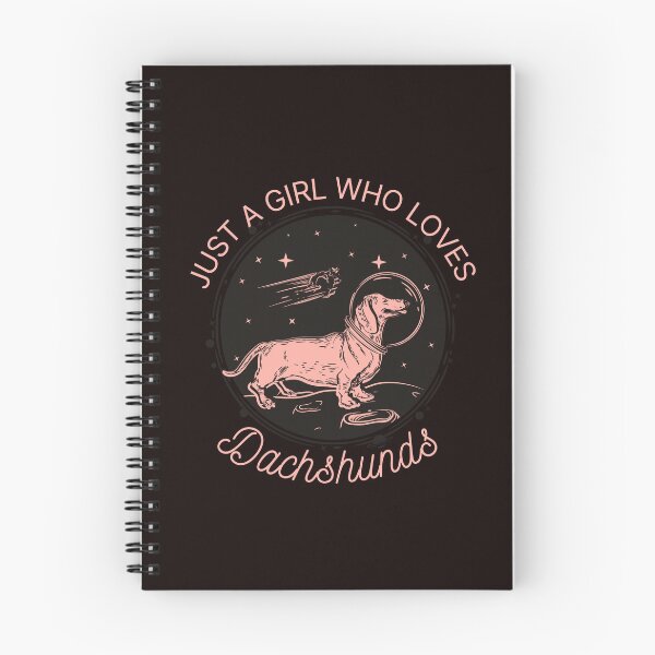 Item preview, Just a Girl who loves Dachshund, space designed and sold by PrintLess-77.