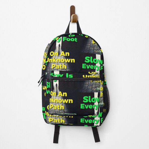 Item preview, Irish Proverb - Slow Is Every Foot On An Unknown Path designed and sold by IrishProverbs.
