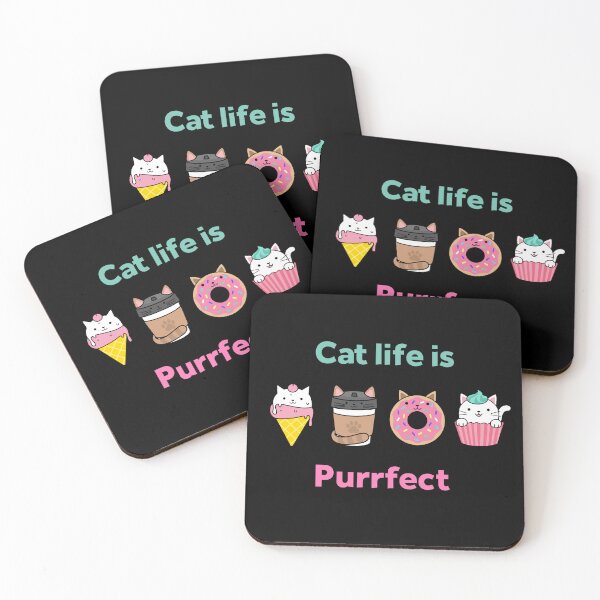 Item preview, Cat life is perfect. Catfight Girls designed and sold by UnstoppableShpy.