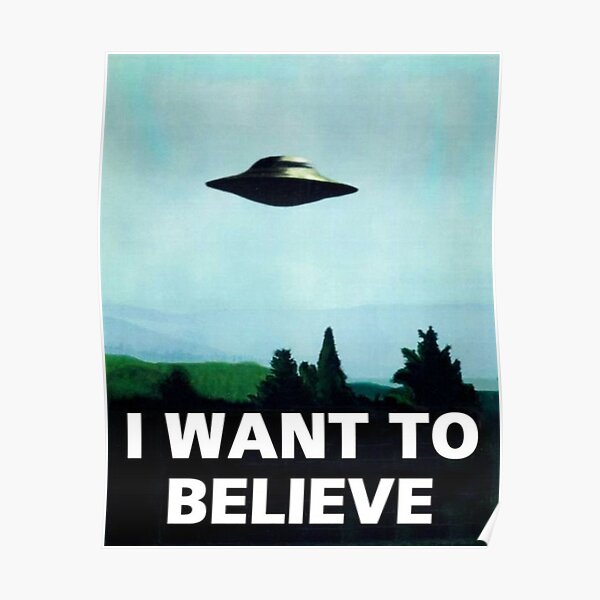 I Want to Believe Santa vinyl decal sticker Parody X-Files Christmas Holiday