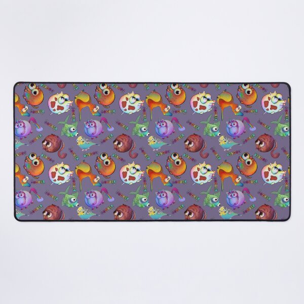 Aperçu de l'œuvre Le motif Goober Gang (violet) créée et vendue par GooberAdventure.