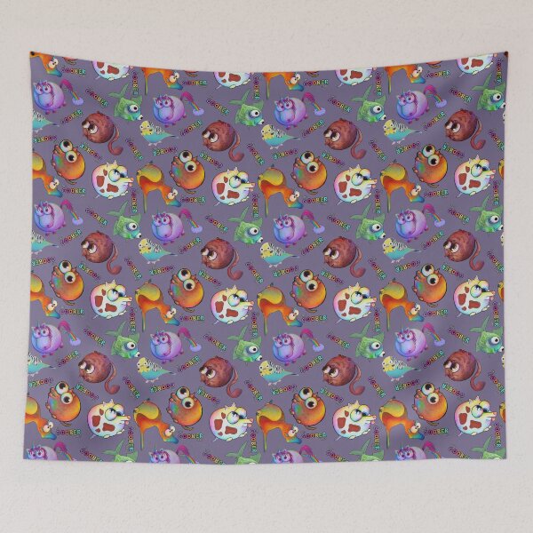 Item preview, The Goober Gang Pattern (Purple) designed and sold by GooberAdventure.