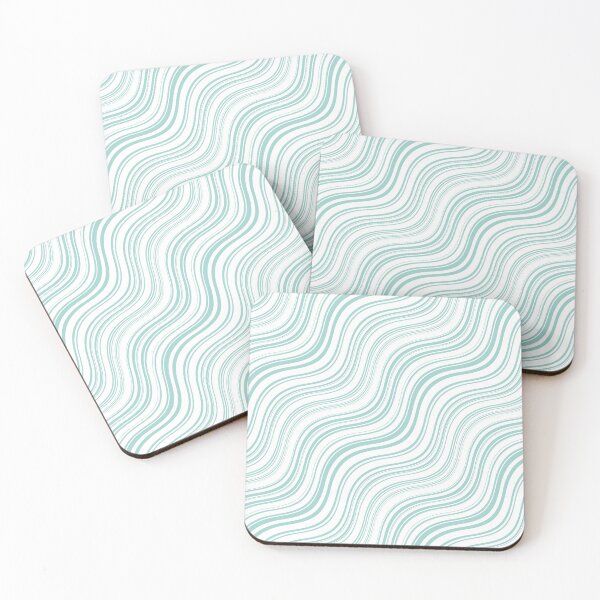 Item preview, Seafoam Squiggle Waves designed and sold by BeJolley.