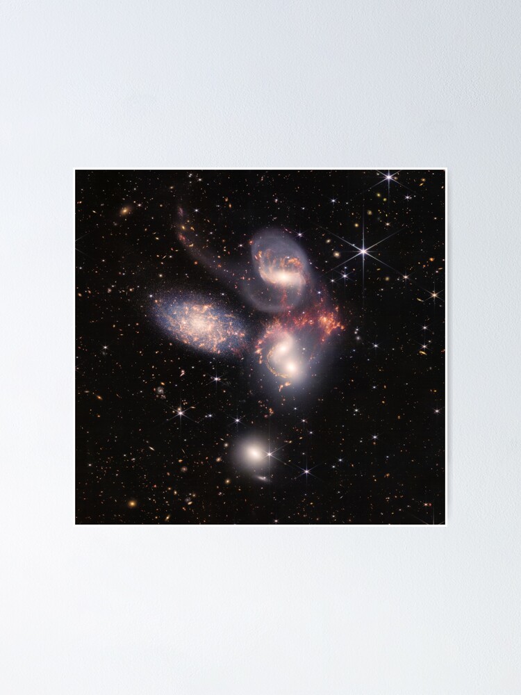 Póster «MÁXIMA CALIDAD Primera fotografía de la NASA James b Space