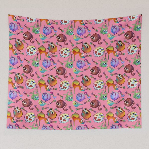 Item preview, The Goober Gang Pattern (Pink) designed and sold by GooberAdventure.