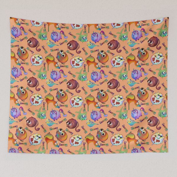 Item preview, The Goober Gang Pattern (Orange) designed and sold by GooberAdventure.